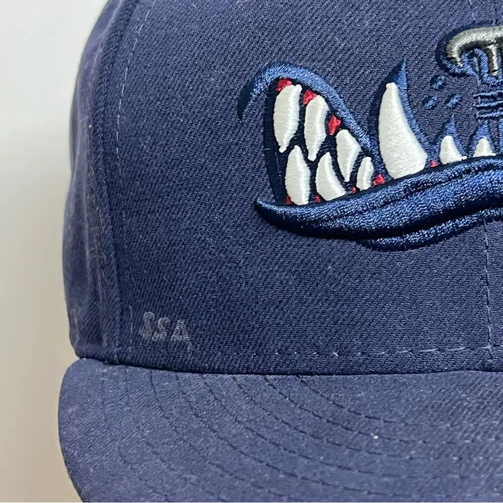 Game Used New Era 59Fifty Mahoning Valley Scrappers Fitted Hat Size 7